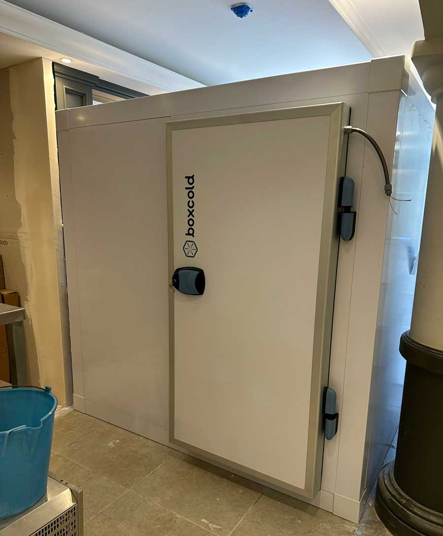 Completed Boxcold walk-in cold room installation in Malta