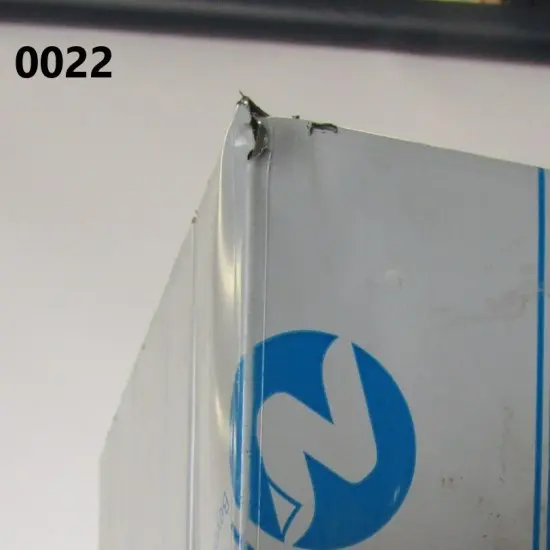 Freezer 400 litres made of stainless steel, 460x485 mm, -10°/-18°C - DAMAGED