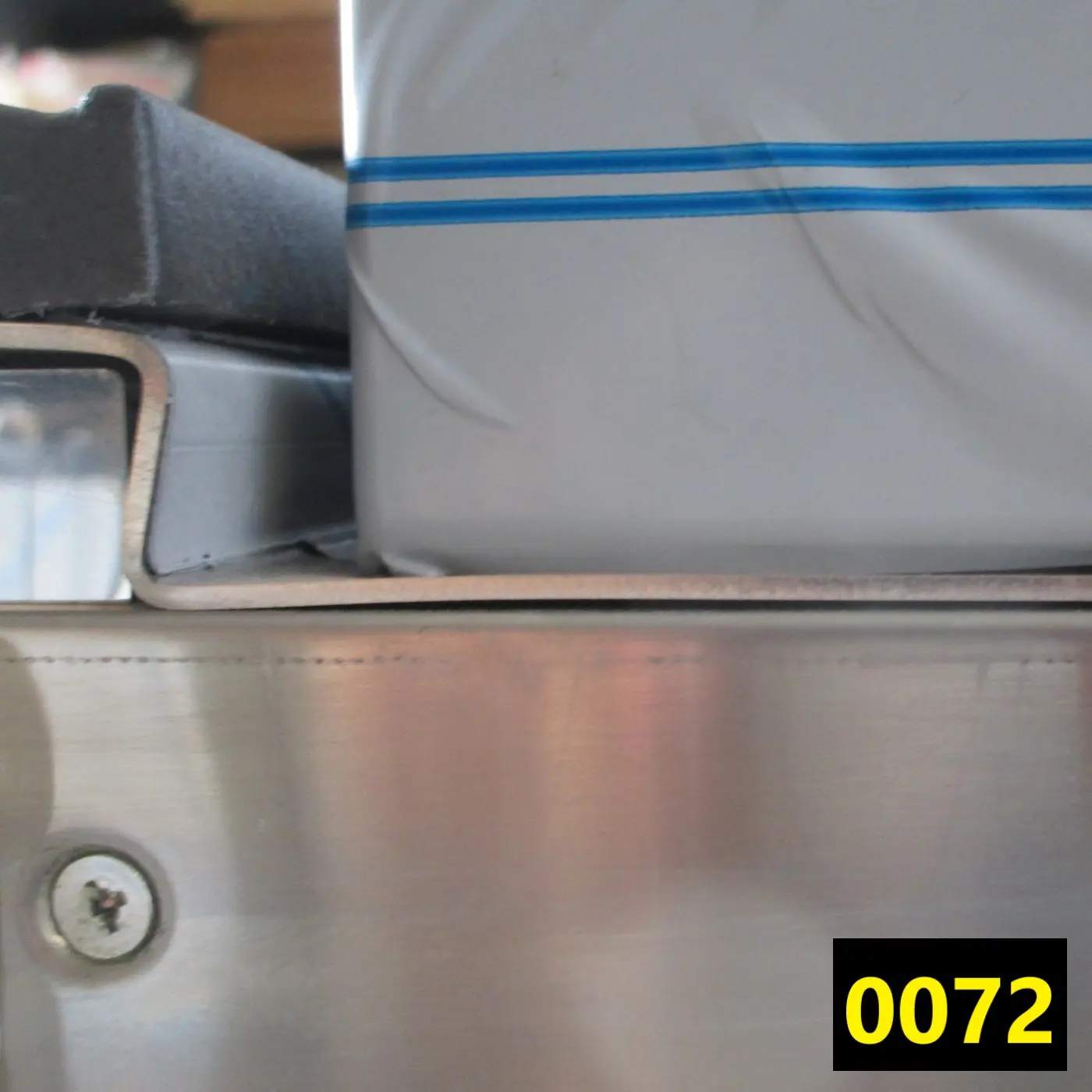 Gas lava-stone grill, cooking zone in stainless steel, meat/fish - DAMAGED