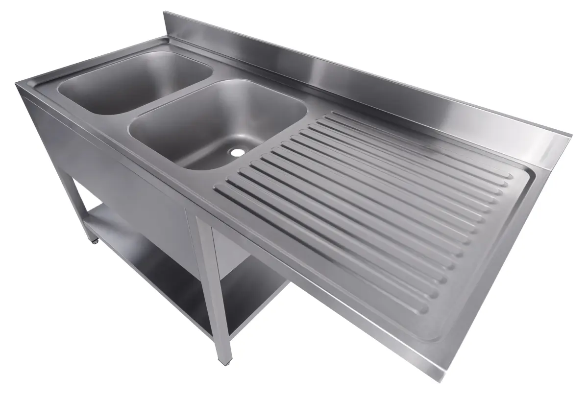 700 SINK UNIT SHELF DISHWASHER FLAT PACKED 2 LEFT 1600