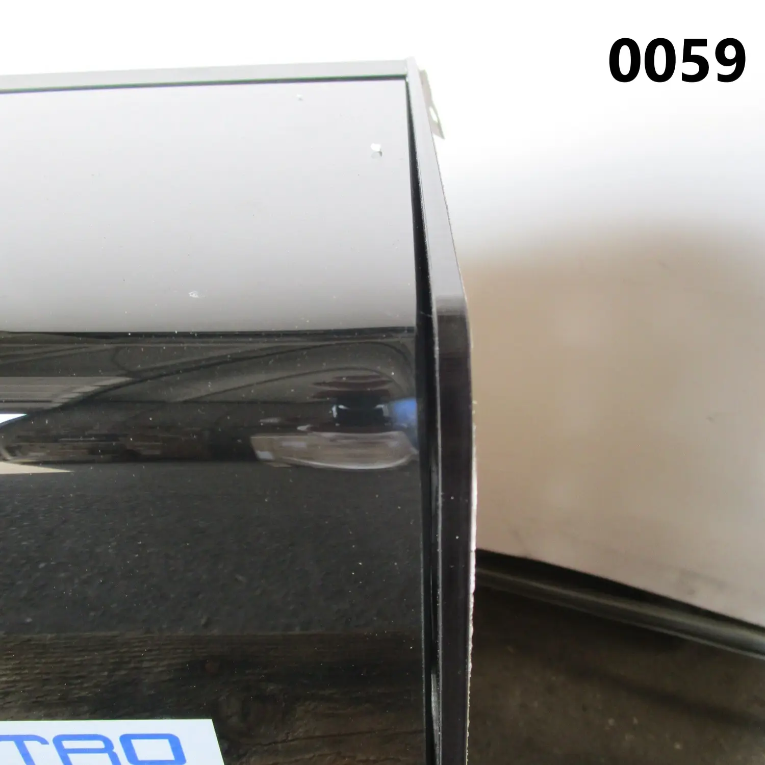Sushi cooler display with straight glass front, 4x GN 1/3 h=40 mm - DAMAGED