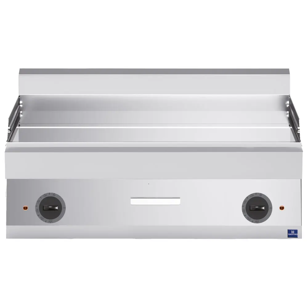 Electric griddle, tabletop, smooth chromed plate - 230V/3F
