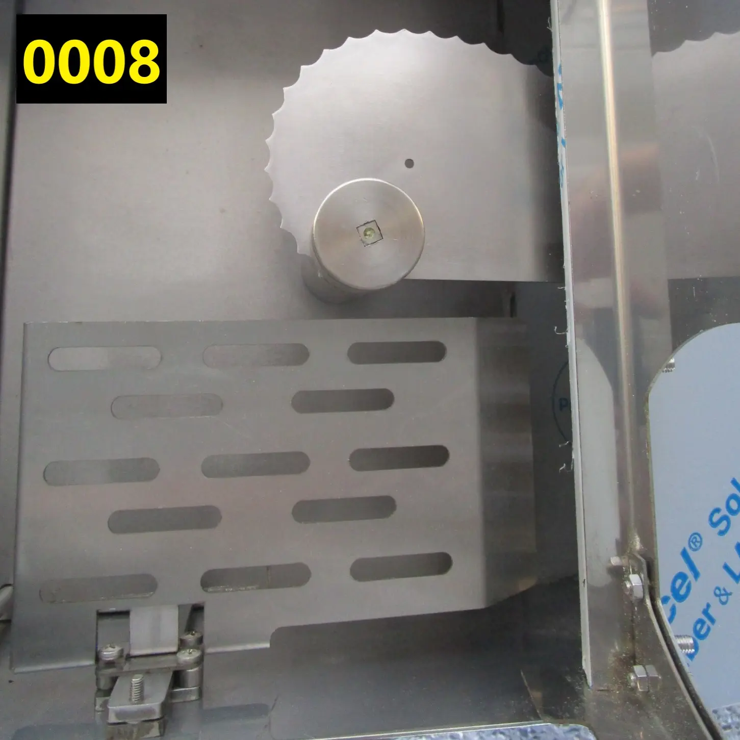 Electric baget bread slicer for 10-80 mm slices - SECOND-HAND