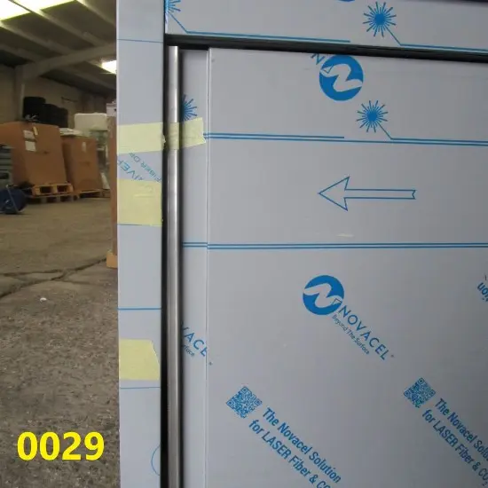 Neutral work cupboard with drawer unit on the right side, without upstand, 2000x600 mm - DAMAGED