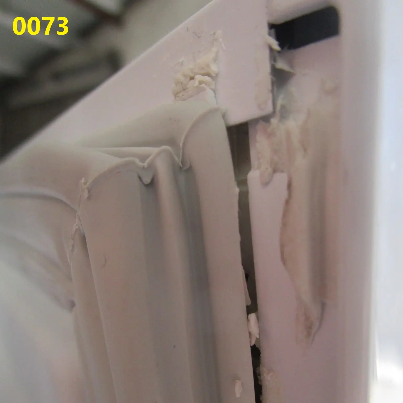 Chest freezer 621 liters with solid lid, -24°C - DAMAGED
