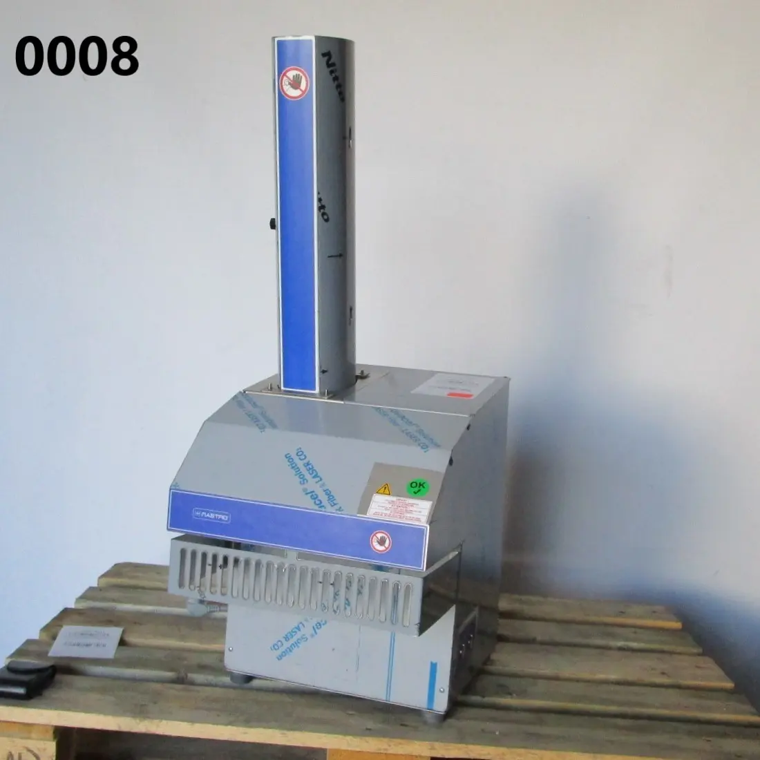 Electric baget bread slicer for 10-80 mm slices - SECOND-HAND