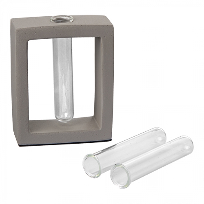 S/S CANDLE ON STEM 22CM