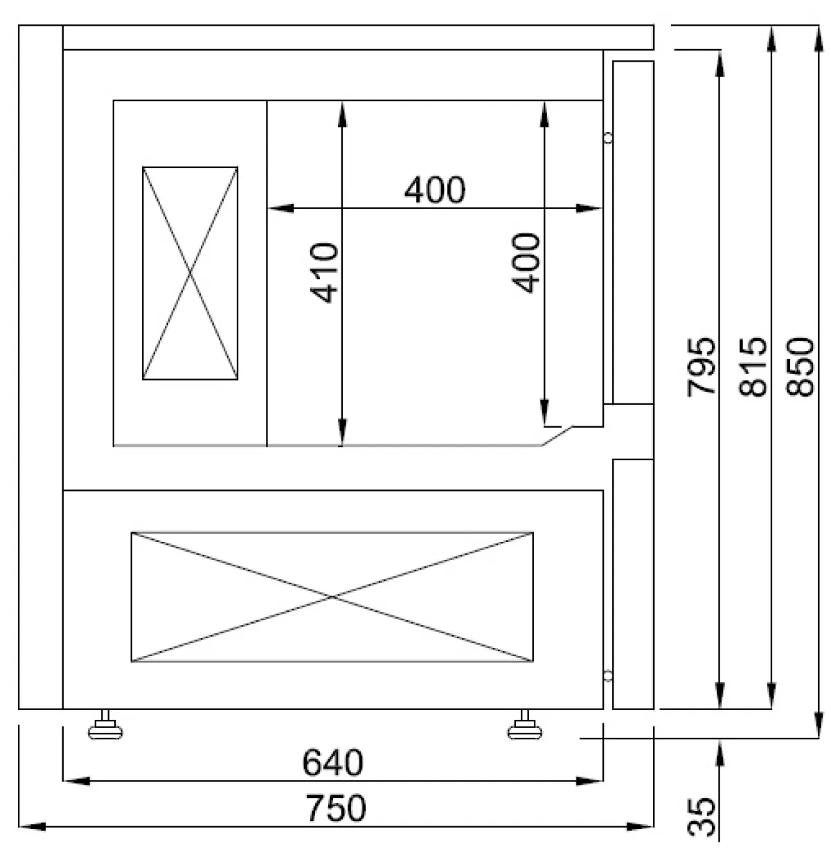 BLASTCHILLER 5x 1/1GN