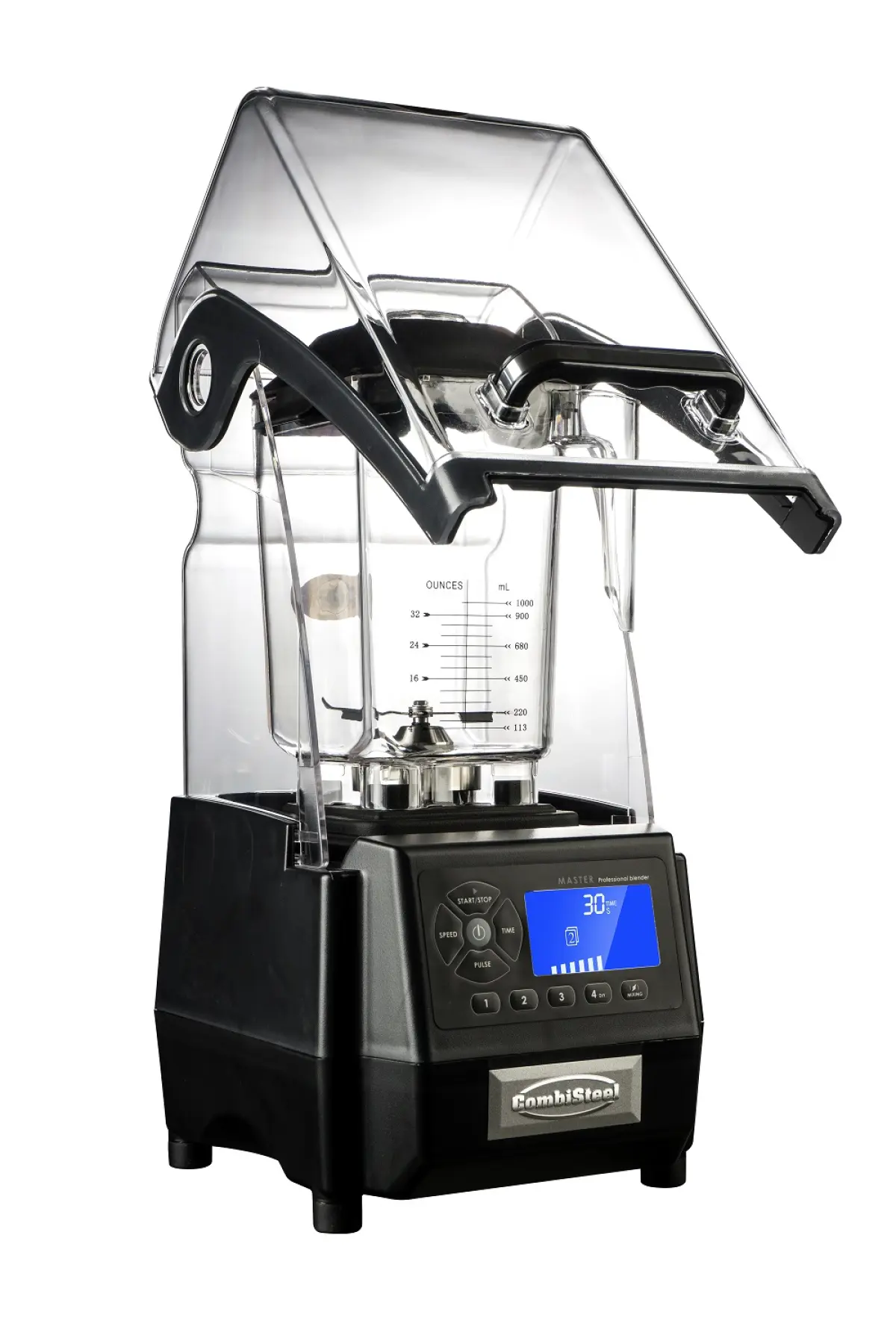 BLENDER WITH NOISE REDUCTION HOOD