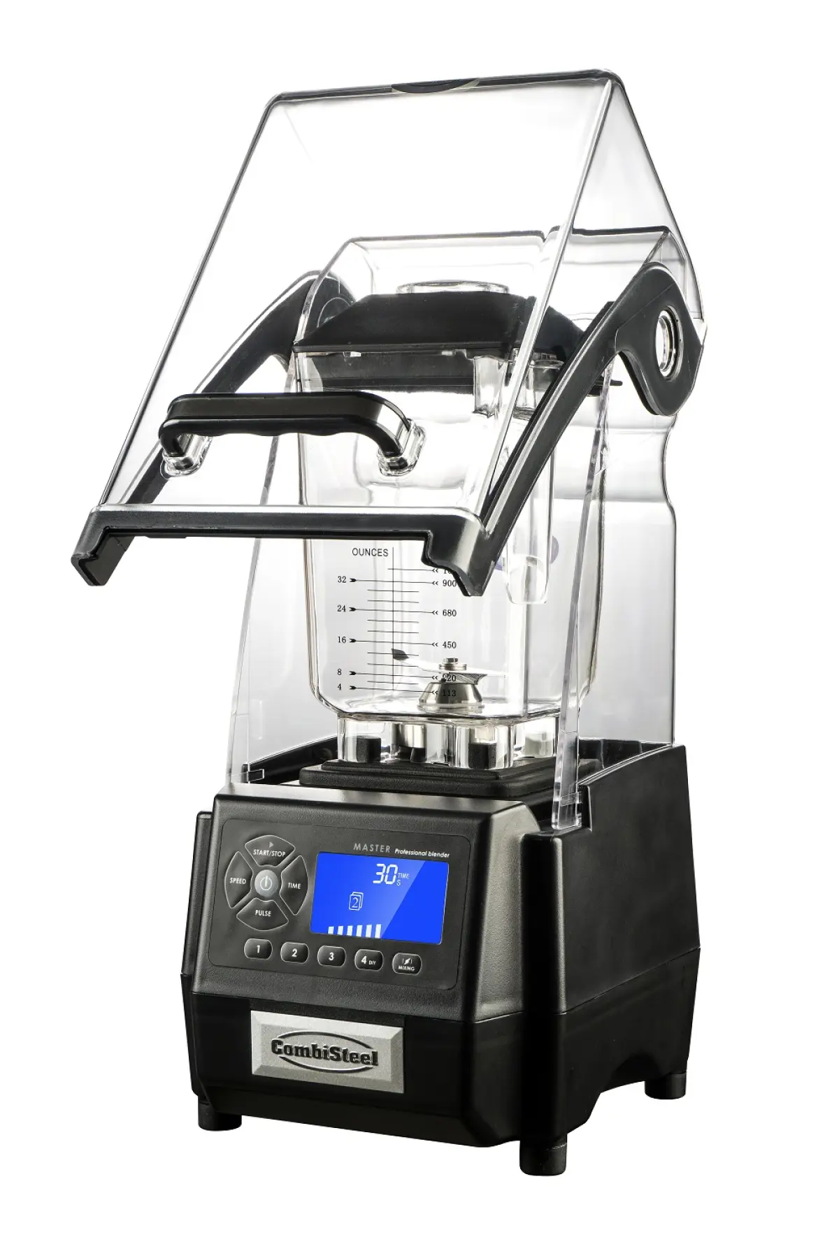 BLENDER WITH NOISE REDUCTION HOOD