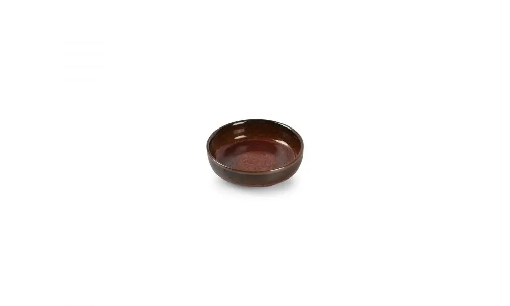 Bowl 10xH3cm red Tapa