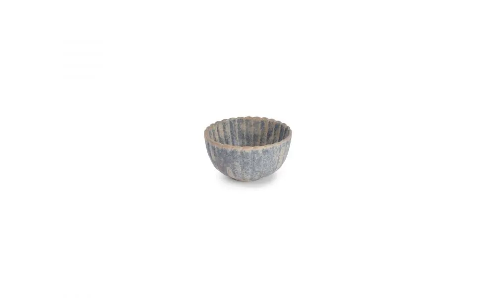 Bowl 10xH5cm blue faded Dune
