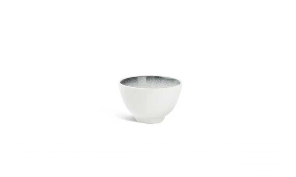 Bowl 10xH6cm black speckled Dusk