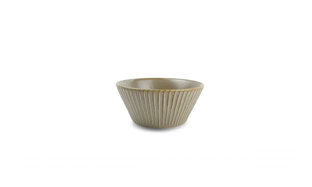 Bowl 13xH5,5cm sage green Aurora