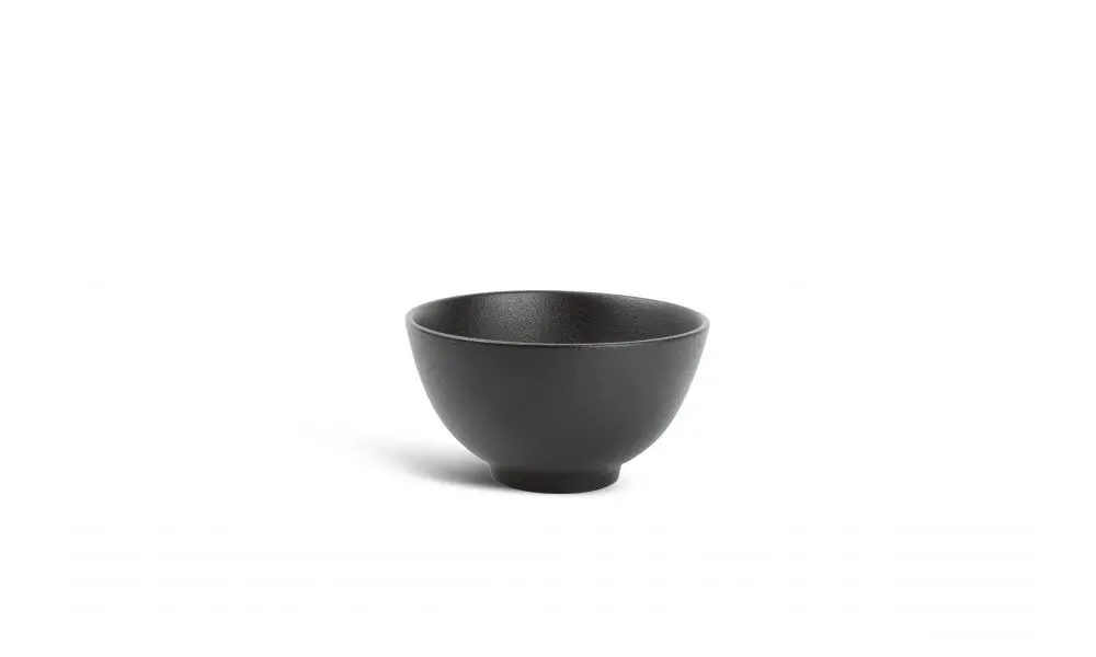 Bowl 14xH7,5cm black Dusk