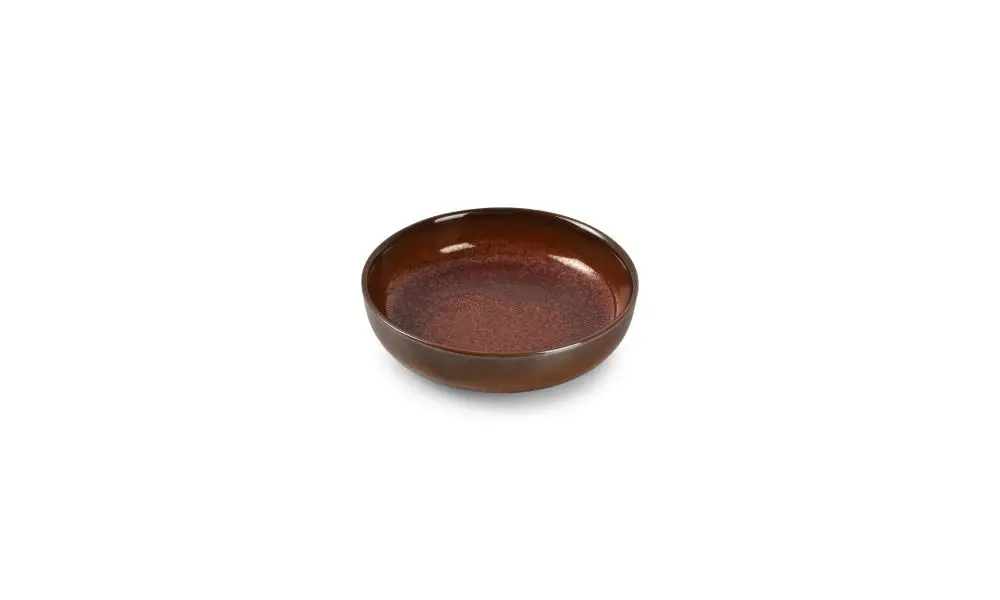 Bowl 16xH4,5cm red Tapa
