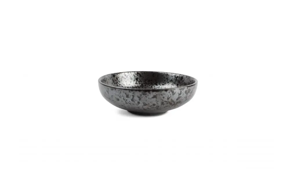 Bowl 18xH5,5cm black Oxido