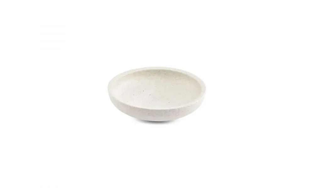 Bowl 18xH5,5cm chalk white Calca