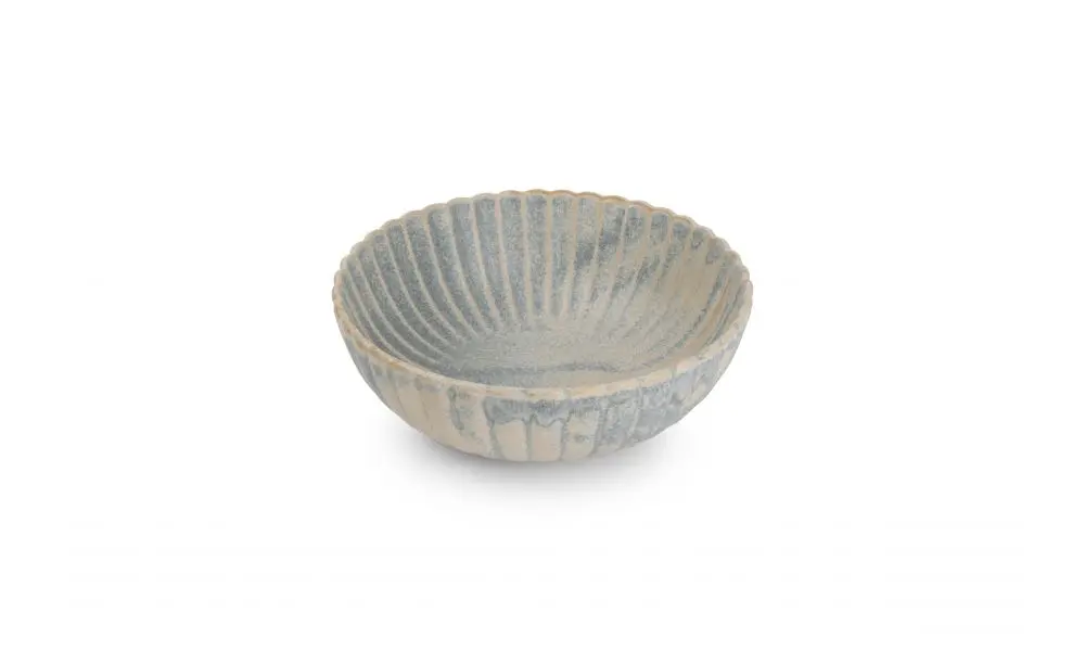 Bowl 18xH6,5cm blue faded Dune