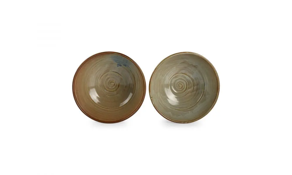 Bowl 19,5xH8cm beige Escura