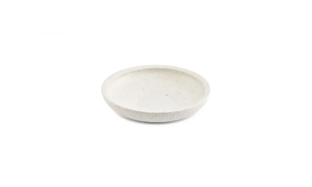 Bowl 20xH5cm chalk white Calca