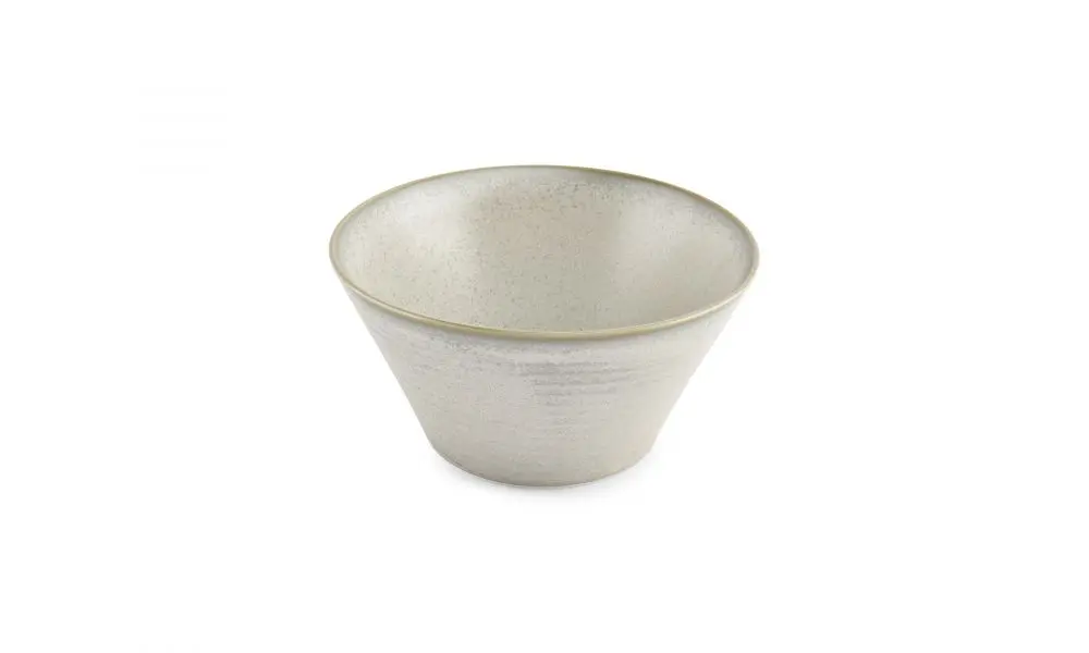 Bowl 21,5xH11cm conical green Line