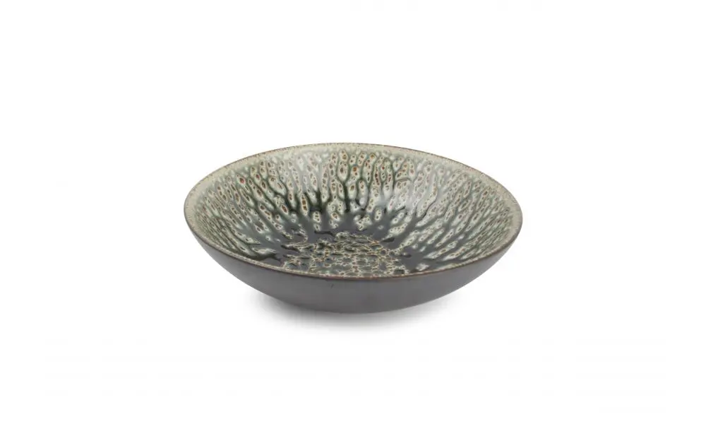 Bowl 22,5xH7cm emerald Oxido