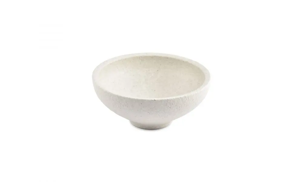Bowl 22xH10cm chalk white Calca