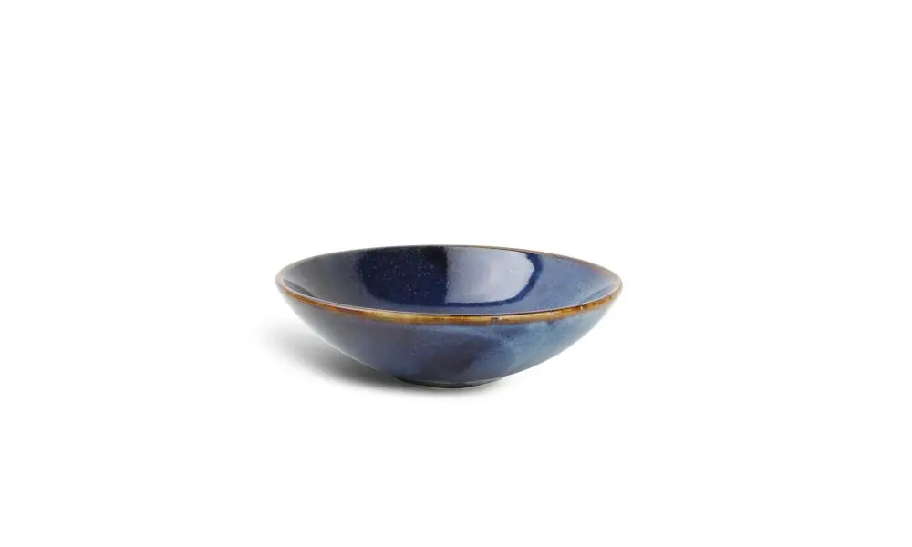 Bowl 23xH7cm blue Nova