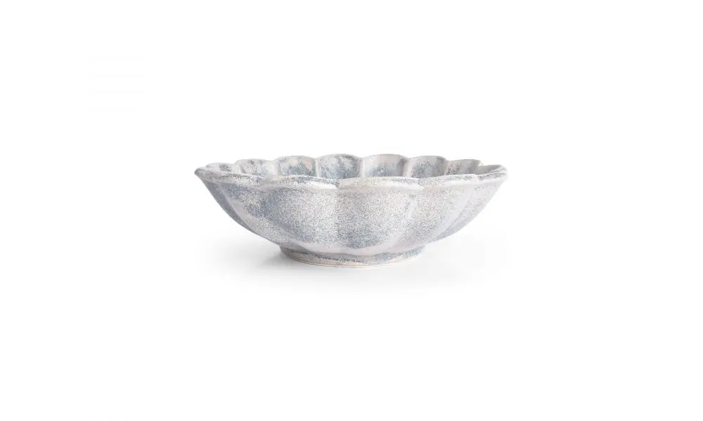 Bowl 24xH6cm blue faded Dune