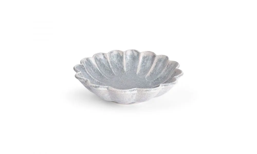 Bowl 24xH6cm blue faded Dune