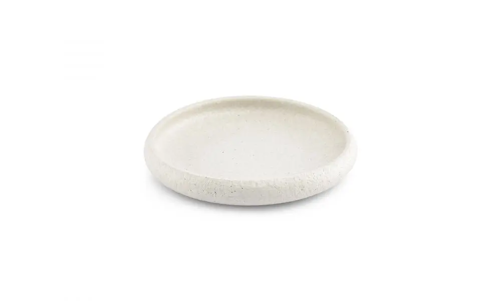 Bowl 26xH5cm chalk white Calca