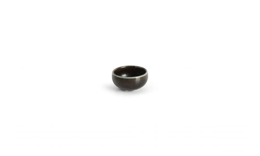 Bowl 5xH2,5cm black Ceres