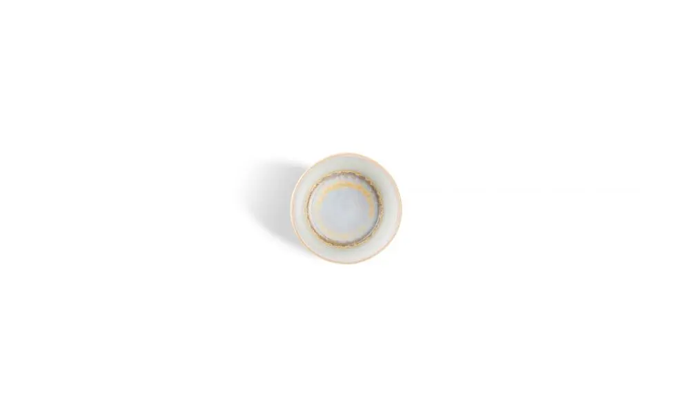 Bowl 6,5xH4cm  gold Glister