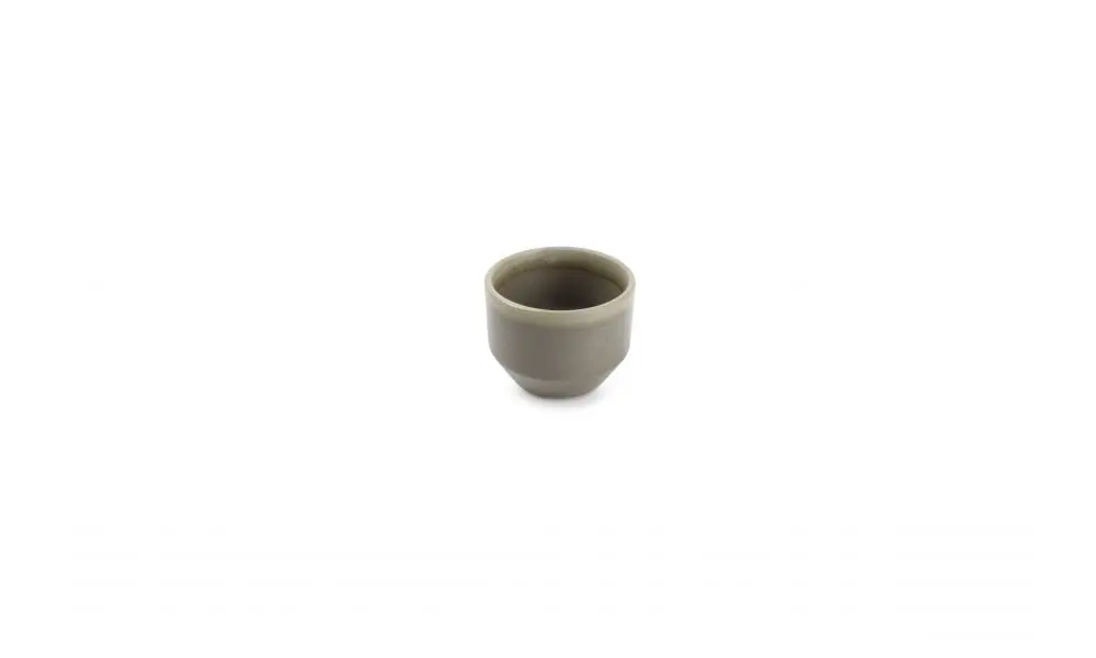 Bowl 6xH4,5cm brown Structo