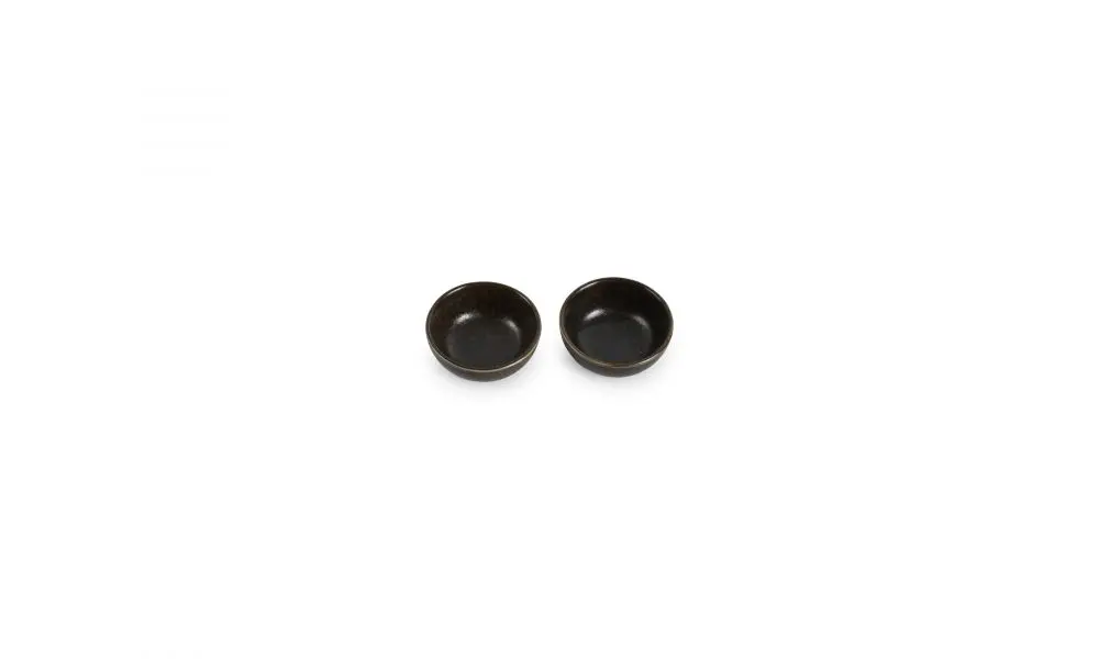 Bowl 7,5xH3/3,5cm black Ceres