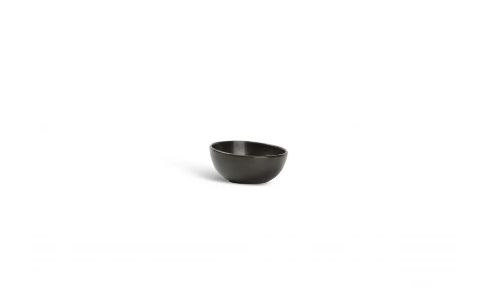 Bowl 9,5xH3,5/4,5cm black Ceres