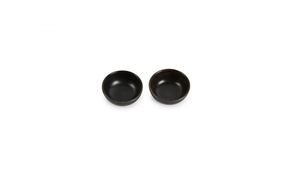 Bowl 9,5xH3,5/4,5cm black Ceres