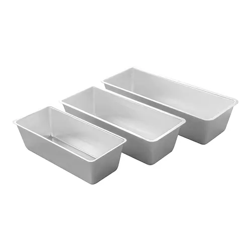 ALUM. PLUM CAKE MOULD 26 X 10 CM