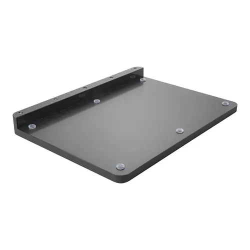 PROFESSIONAL CHOPPING BOARD WITH STOPPERS BLACK 50X37X2CM