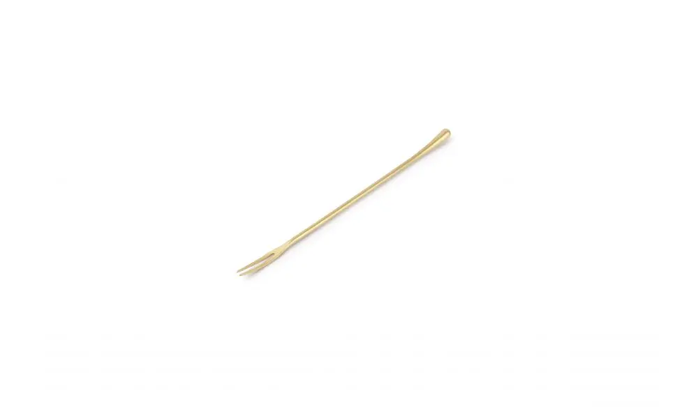 Cocktail fork matte gold Revive - set/6