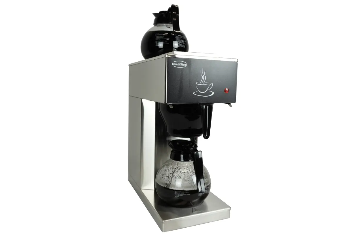 COFFEE MACHINE INCL. 2 GLASS COFFEE JUGS 1.8L