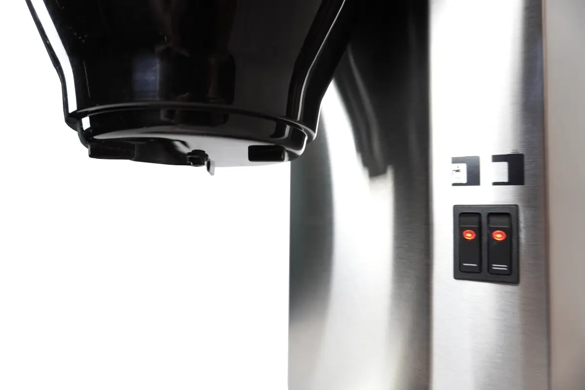 COFFEE MACHINE INCL. 2 GLASS COFFEE JUGS 1.8L