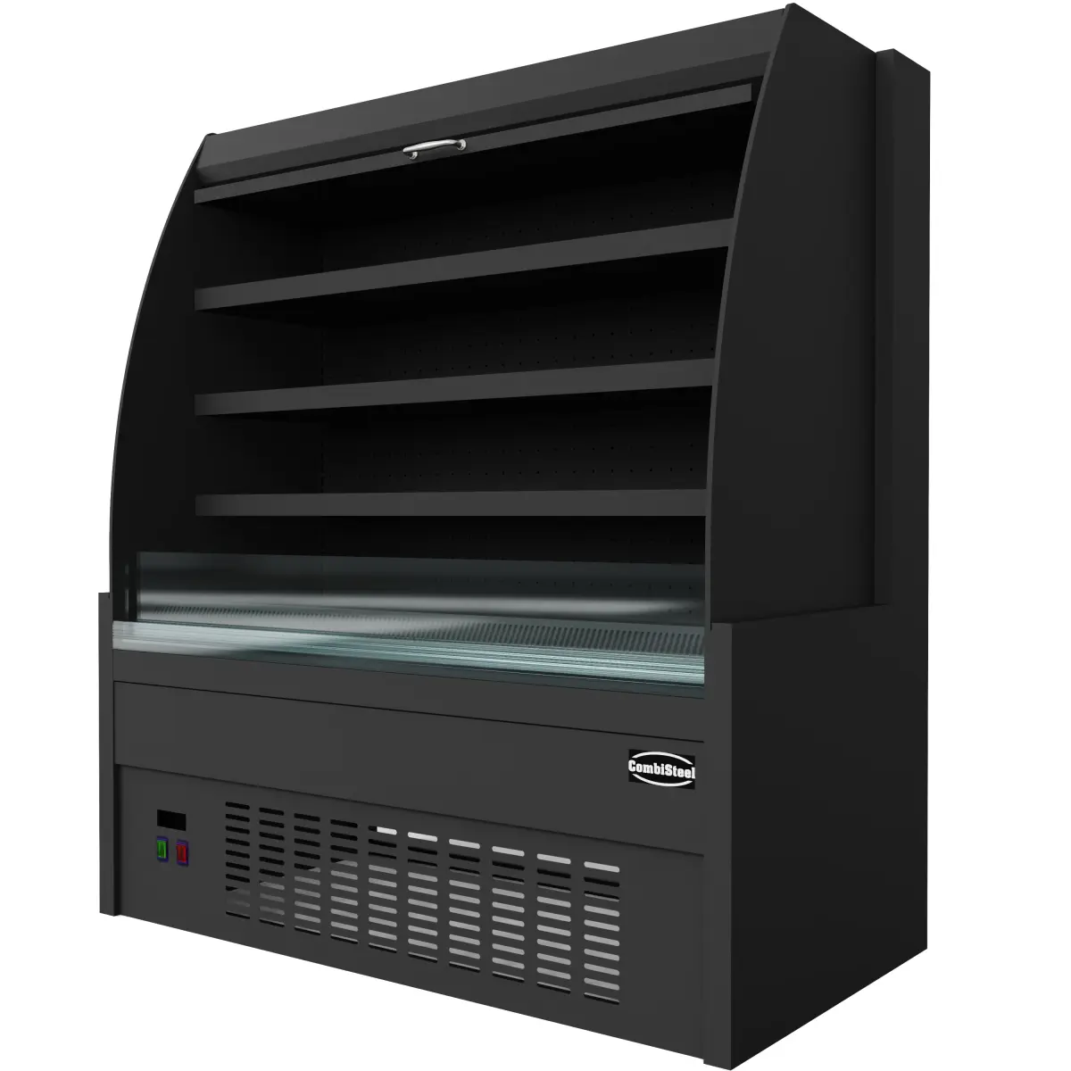 COMBISTEEL SELF SERVICE BLACK REFRIGERATED DISPLAY - 130X66X150CM