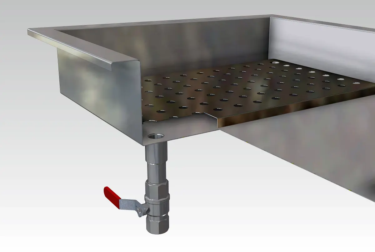 S/STEEL DROP-IN ICE WELL - 17CM