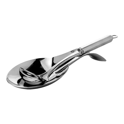 S/STEEL BUFFET SPOON REST