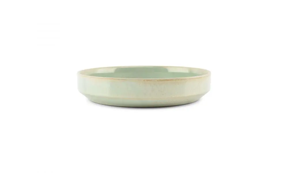 Deep plate 22xH4,5cm turquoise Structo