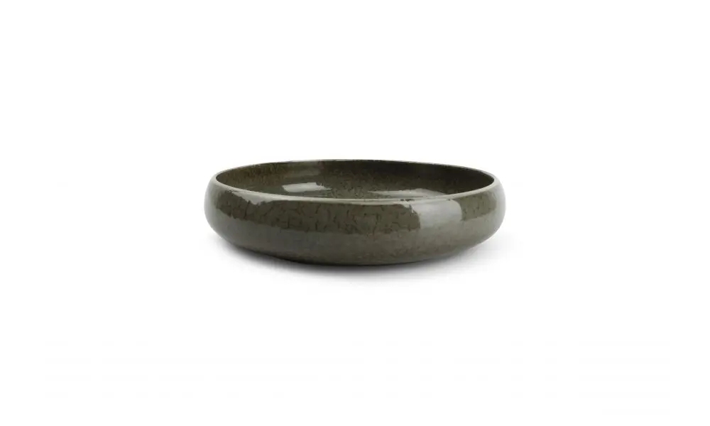 Deep plate 23xH5cm forest Curvo