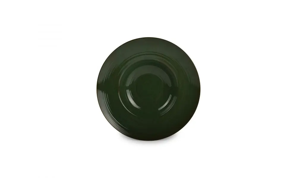 Deep plate 28/16xH6cm green Munduk