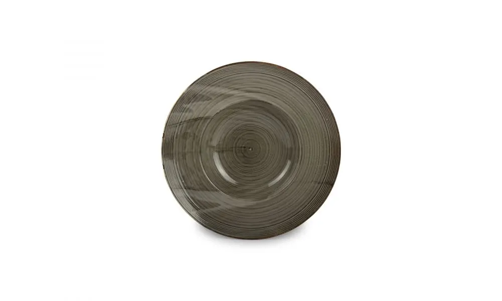 Deep plate 28/16xH6cm grey Munduk